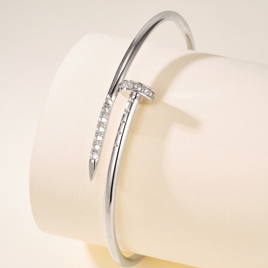 [Raffine]JUSTE BRACELET 2.5MM DIAMONDS