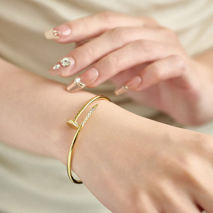 [Raffine]JUSTE BRACELET 2.5MM DIAMONDS