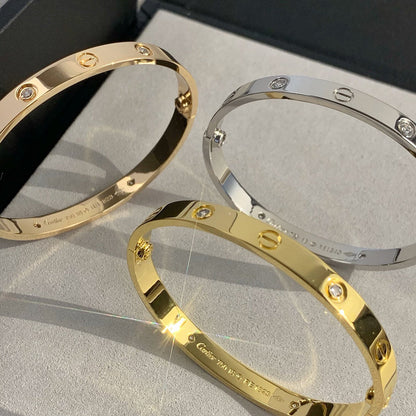 [Raffine]LOVE BRACELET 6.1MM 4 DIAMONDS