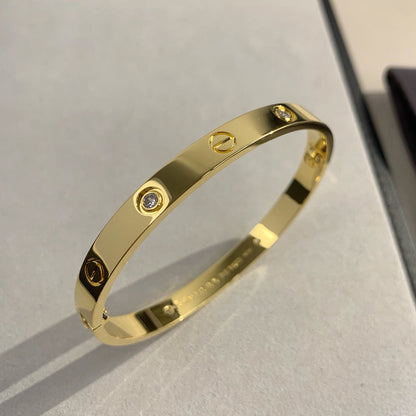 [Raffine]LOVE BRACELET 6.1MM 4 DIAMONDS