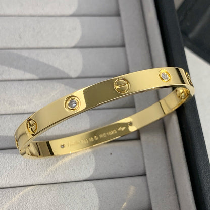 [Raffine]LOVE BRACELET 6.1MM 4 DIAMONDS