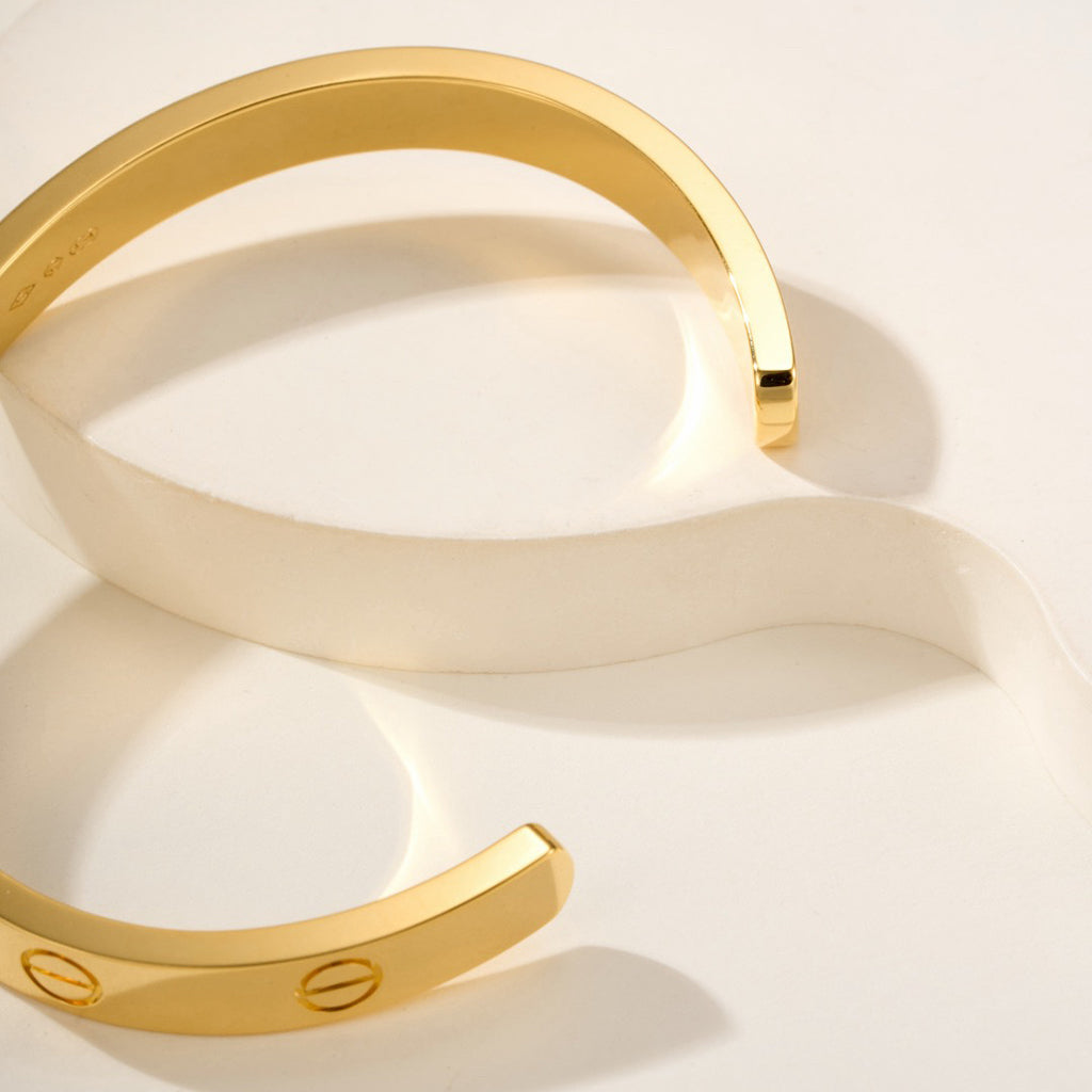 [Raffine]LOVE BRACELET 6.1MM OPEN CUFF