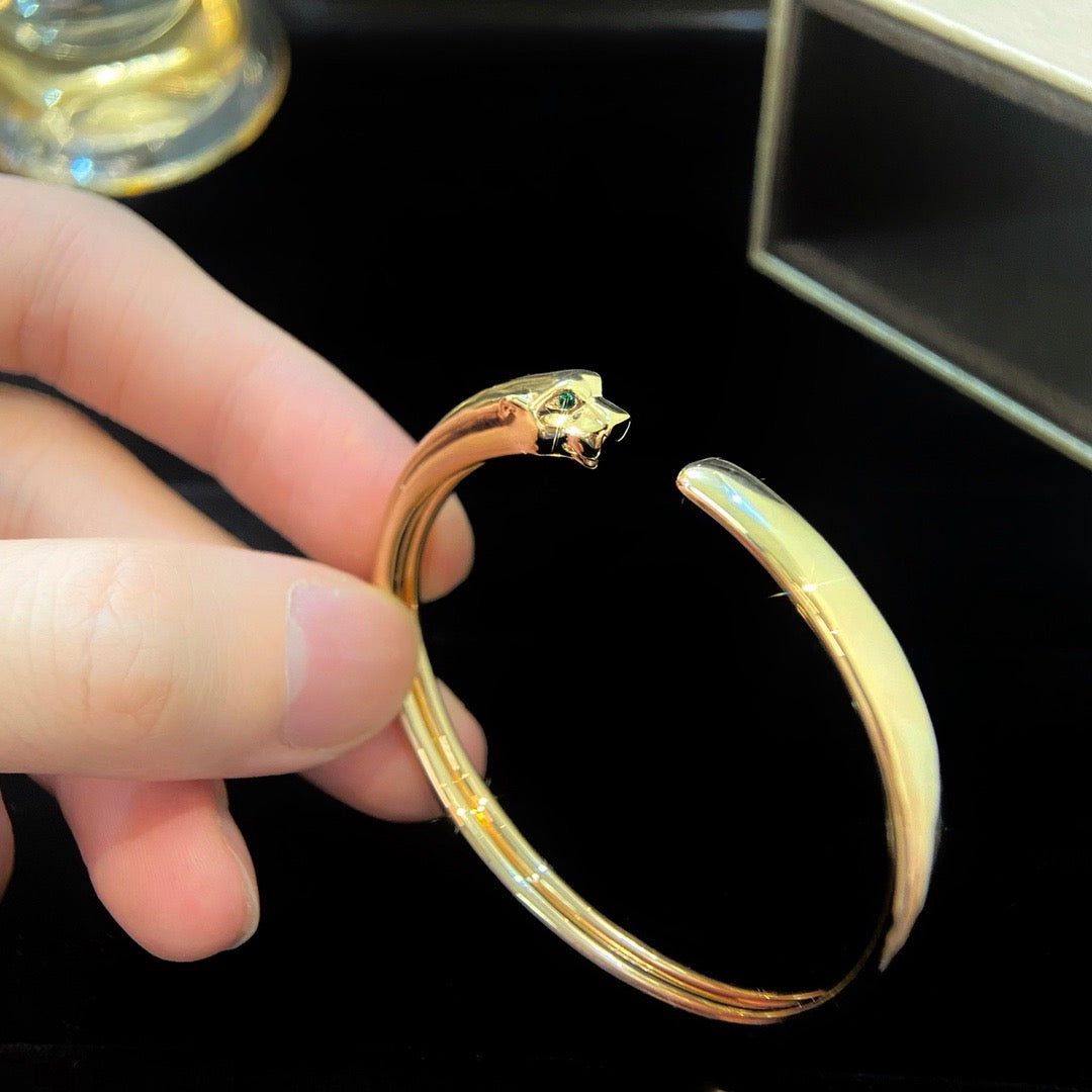 [Raffine]PANTHERE OPEN BRACELET