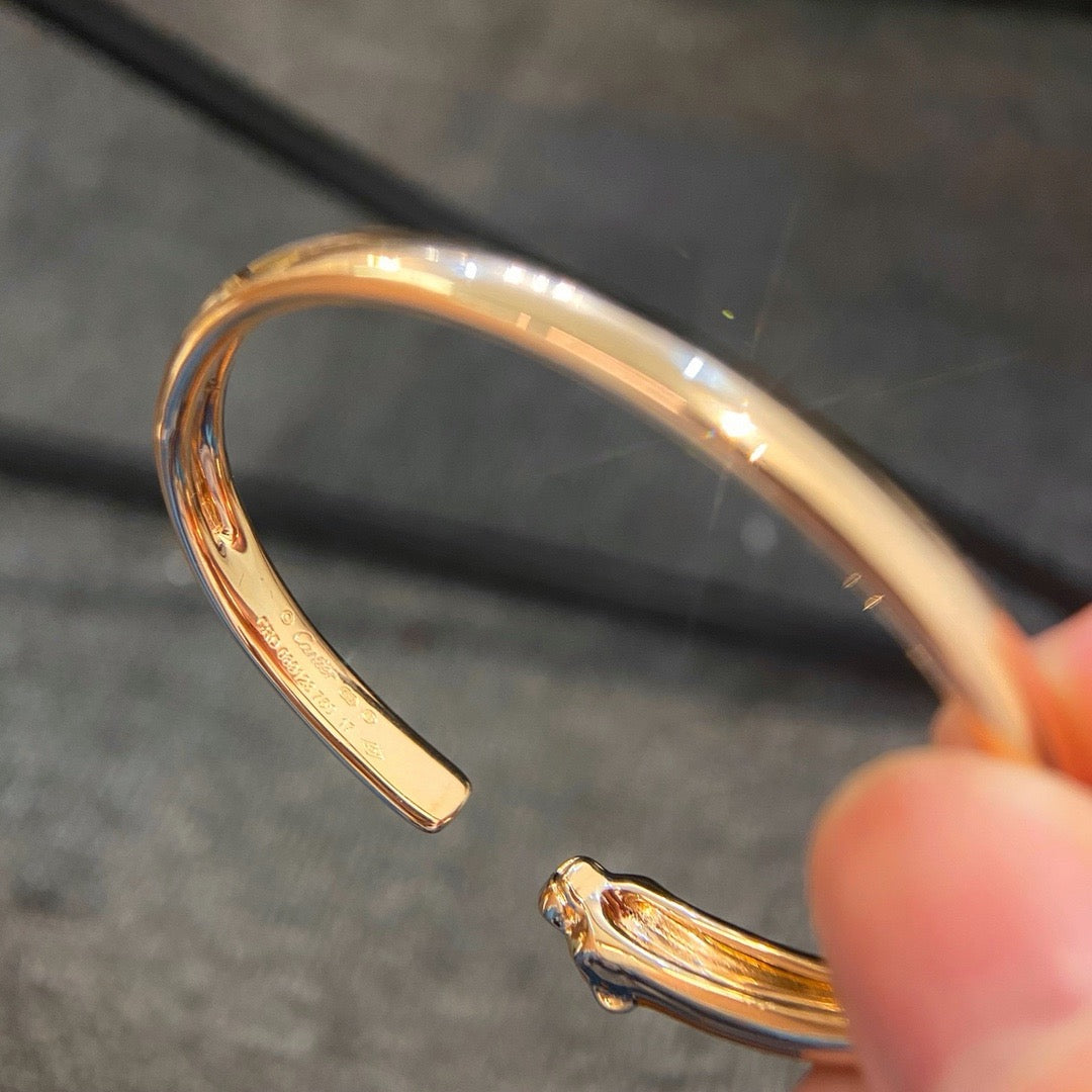 [Raffine]PANTHERE OPEN BRACELET