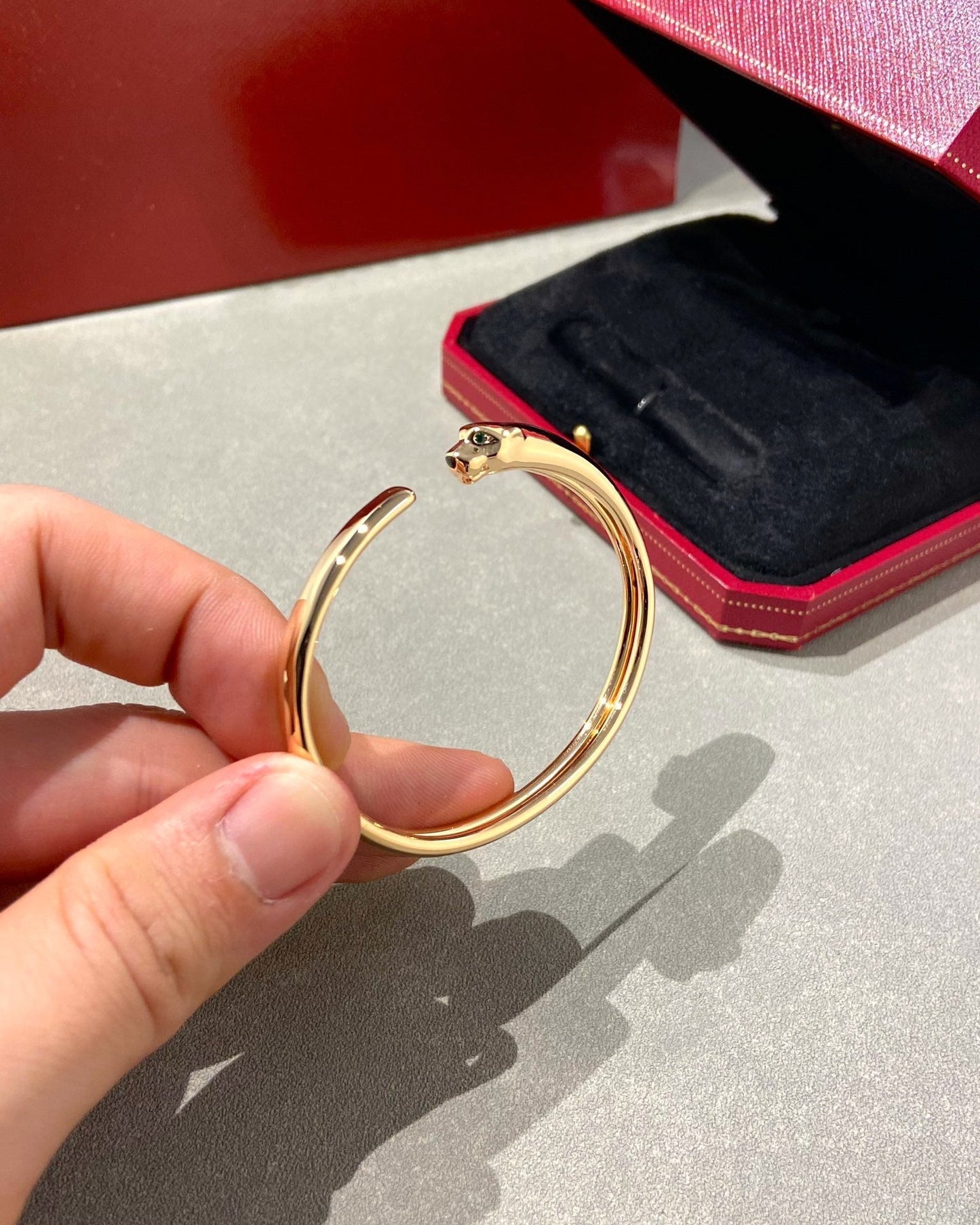 [Raffine]PANTHERE OPEN BRACELET