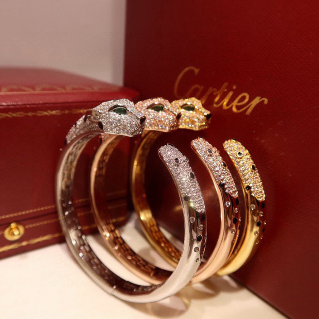 [Raffine]PANTHERE BIG BRACELET DIAMONDS