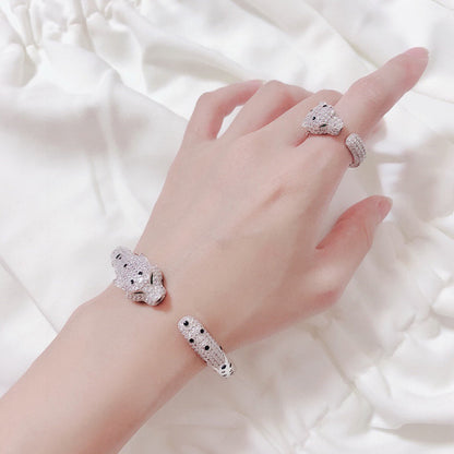 [Raffine]PANTHERE BIG BRACELET DIAMONDS