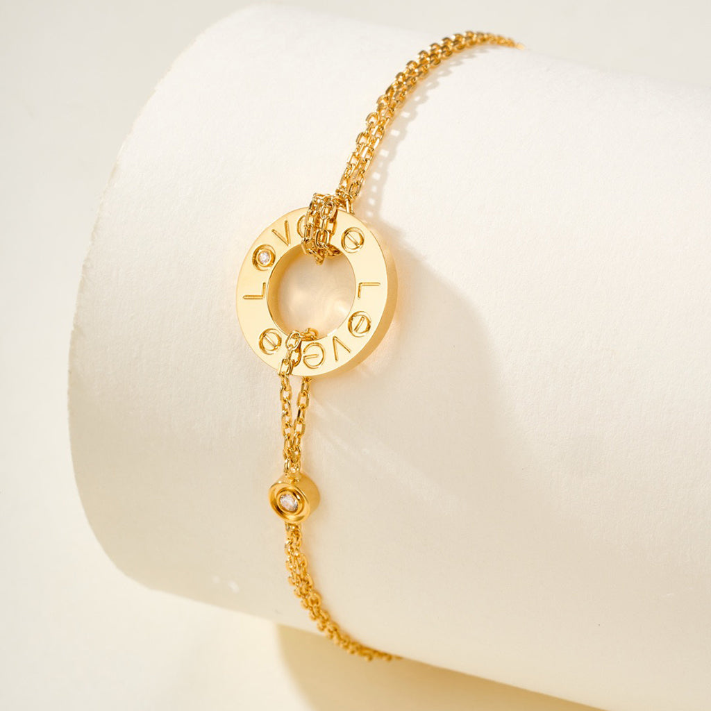 [Raffine]LOVE BRACELET 2 DIAMOND