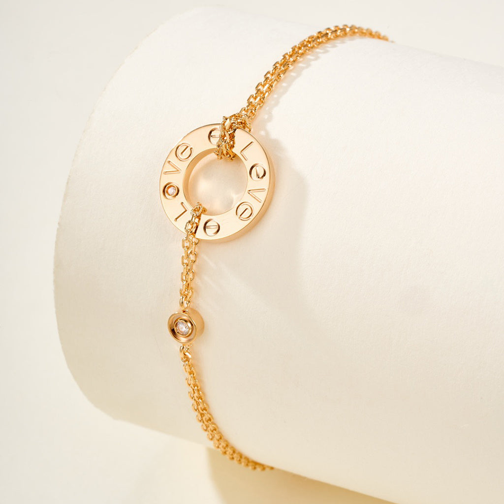 [Raffine]LOVE BRACELET 2 DIAMOND