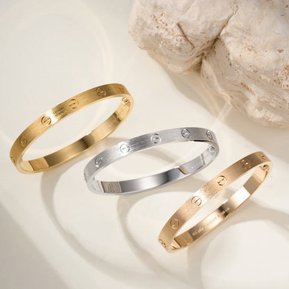 [Raffine]LOVE BRACELET 6.1MM BRUSHED