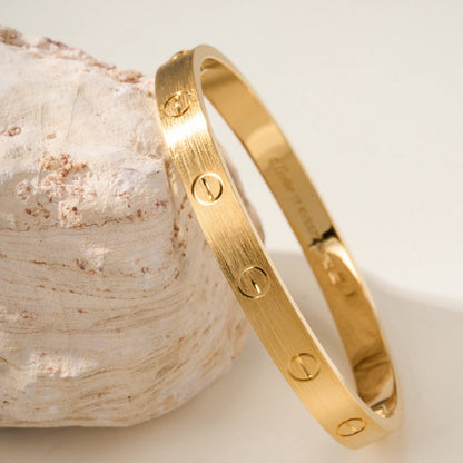 [Raffine]LOVE BRACELET 6.1MM BRUSHED
