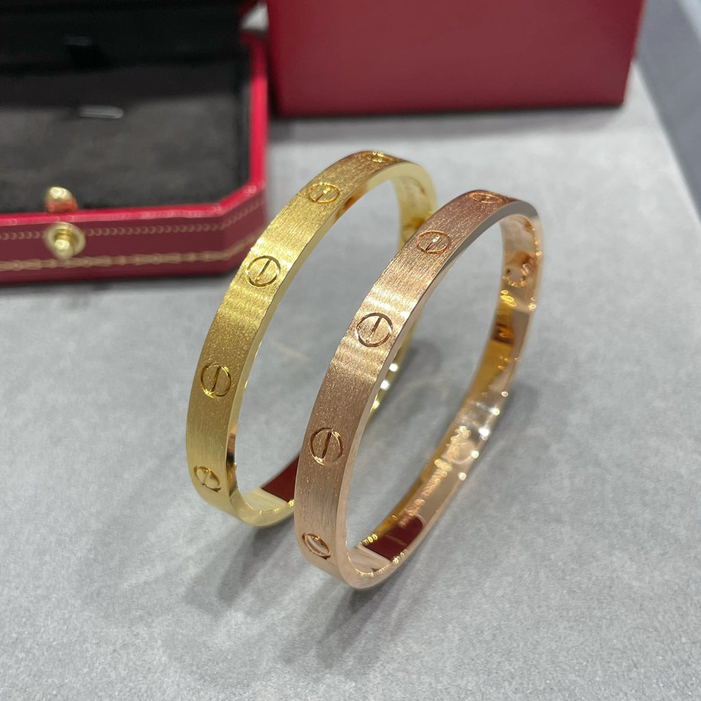 [Raffine]LOVE BRACELET 6.1MM BRUSHED