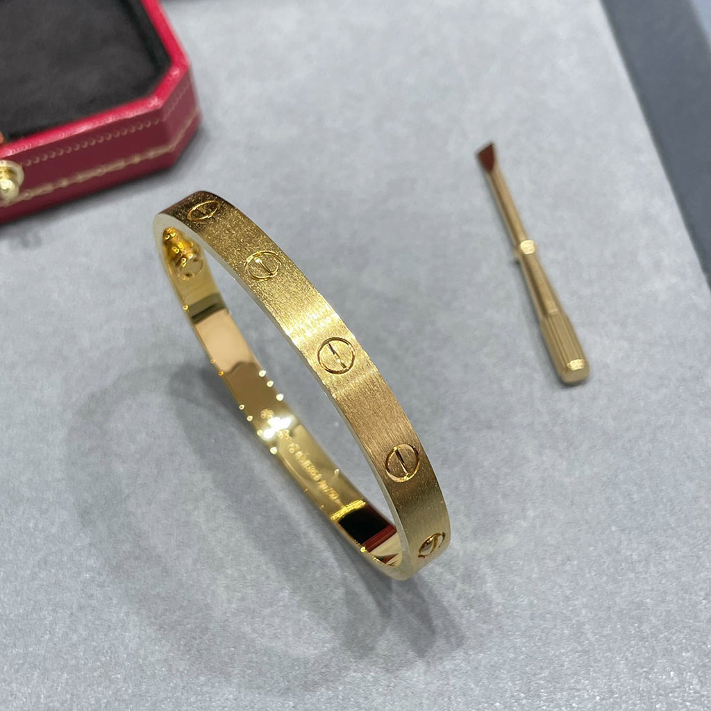 [Raffine]LOVE BRACELET 6.1MM BRUSHED