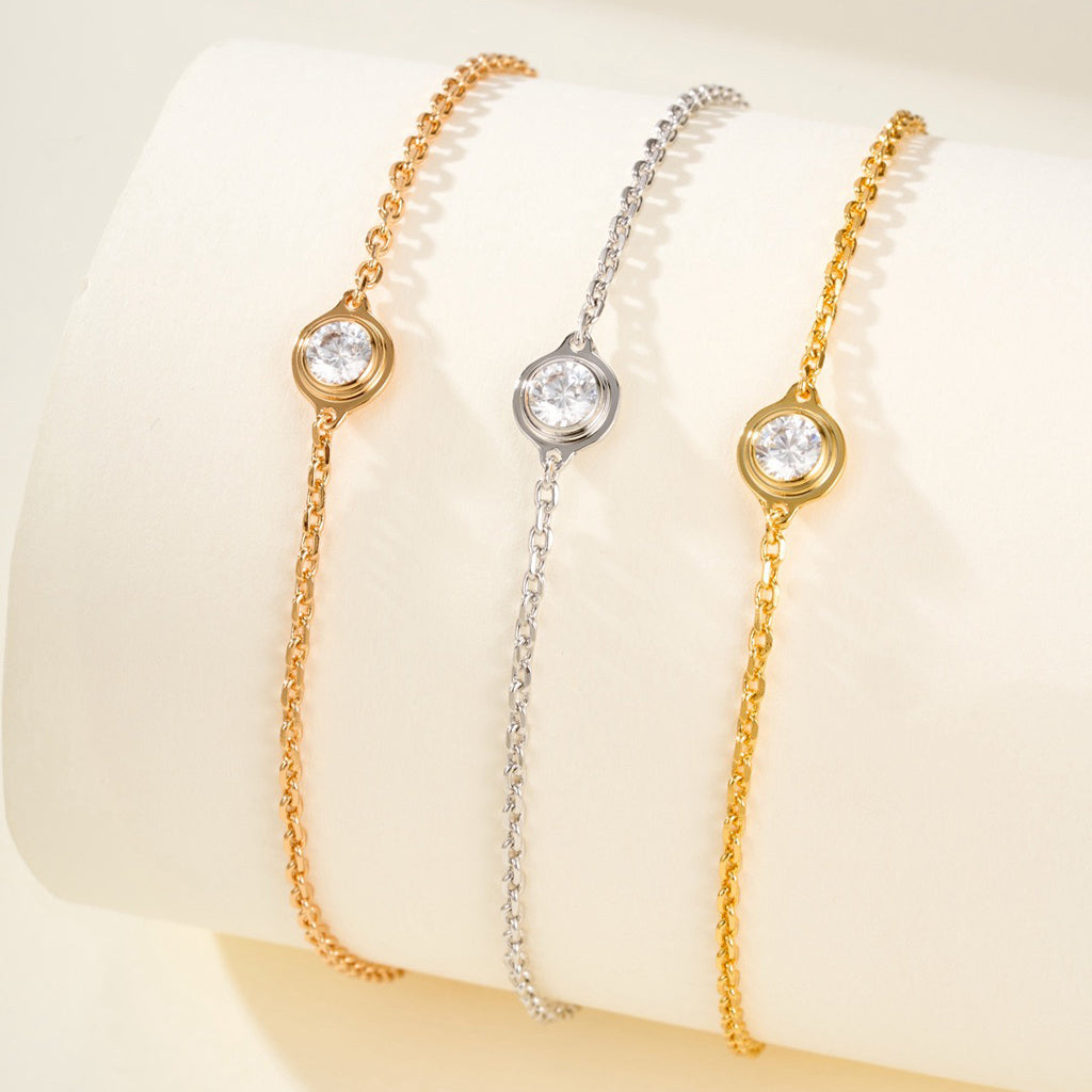 [Raffine]DAMOUR BRACELET 1 DIAMOND