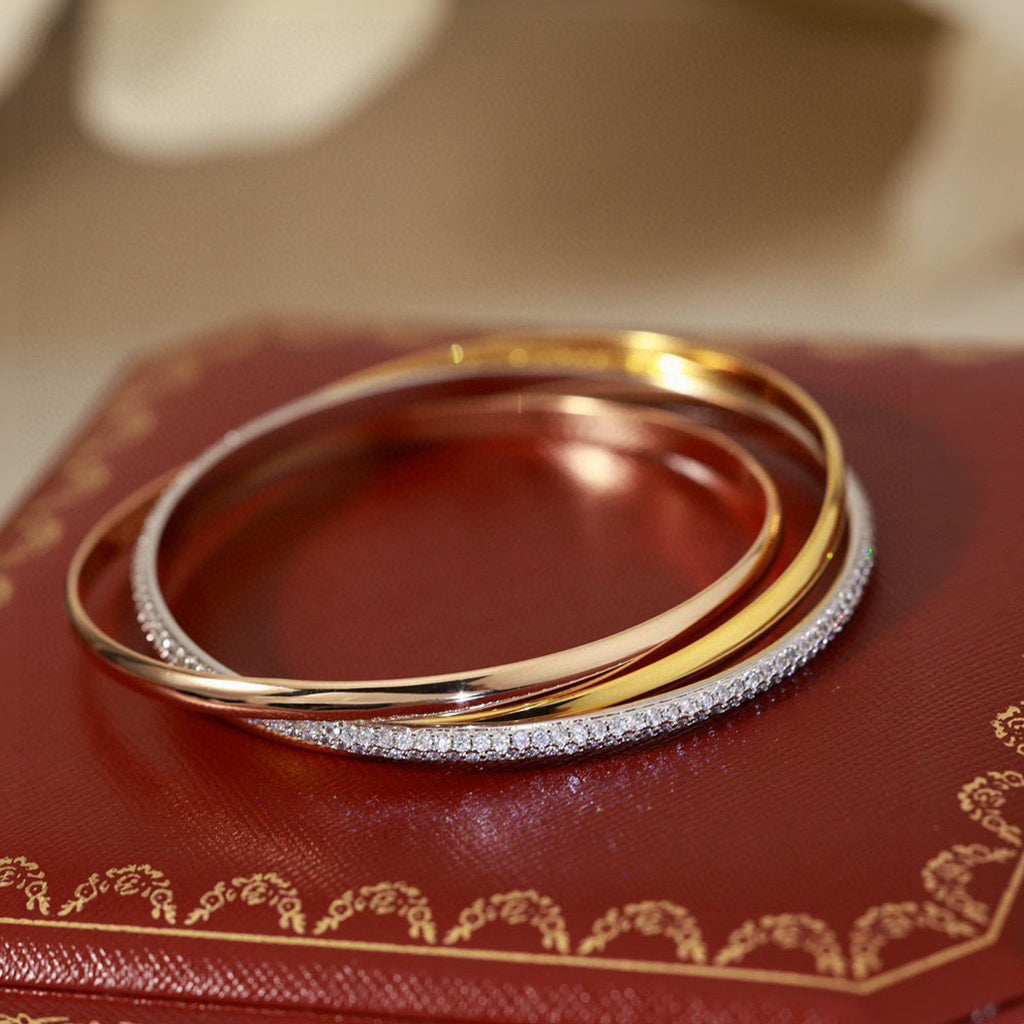 [Raffine]TRINITY 2.8MM SMALL BRACELET