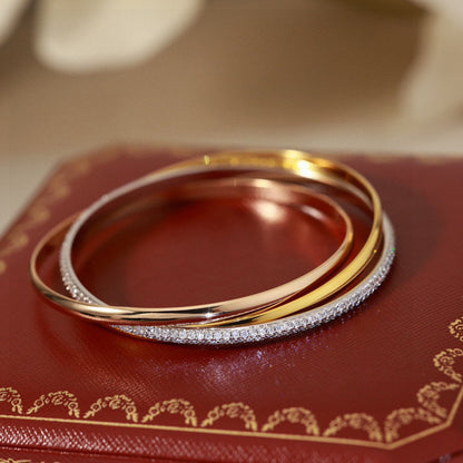 [Raffine]TRINITY 2.8MM SMALL BRACELET
