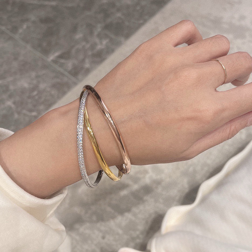 [Raffine]TRINITY 2.8MM SMALL BRACELET
