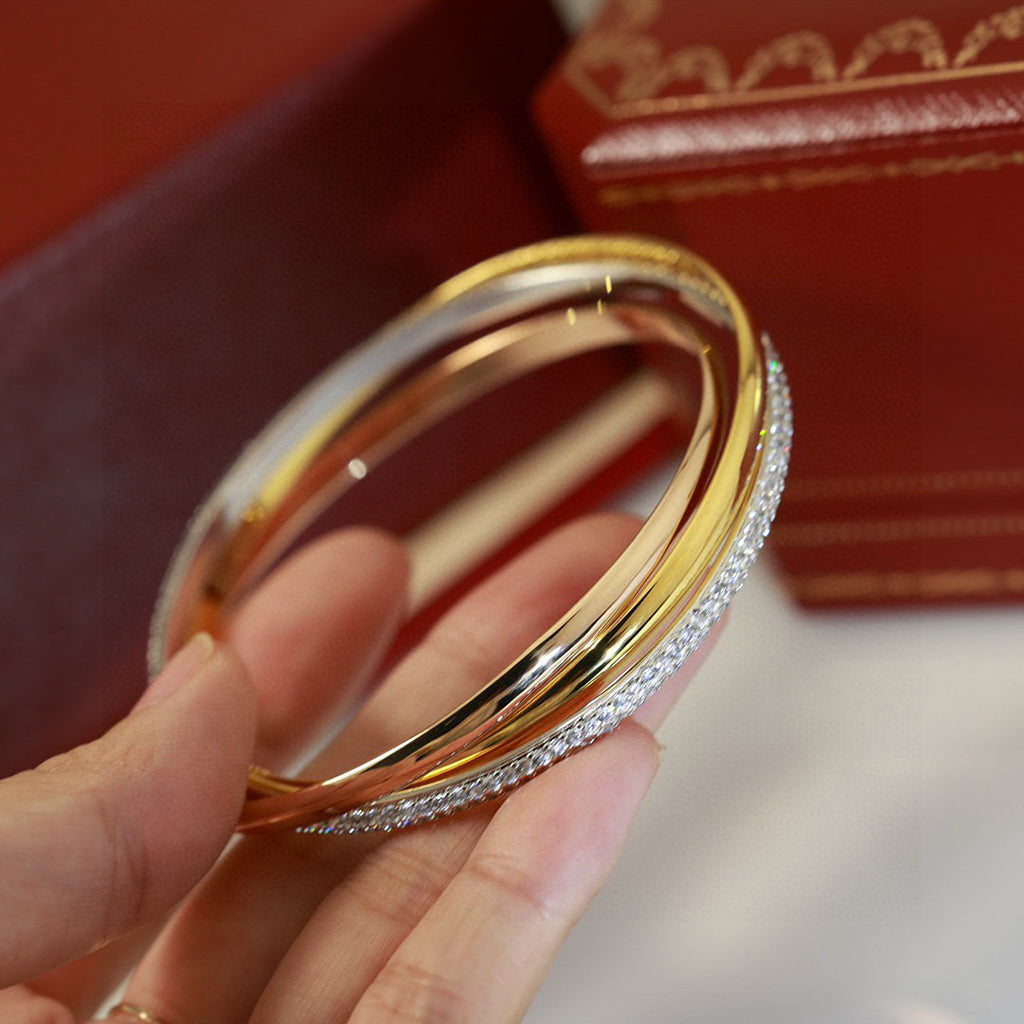 [Raffine]TRINITY 2.8MM SMALL BRACELET