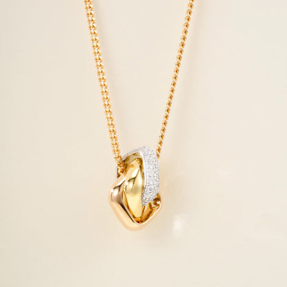 [Raffine]TRINITY CUSHION NECKLACE COLLECTION