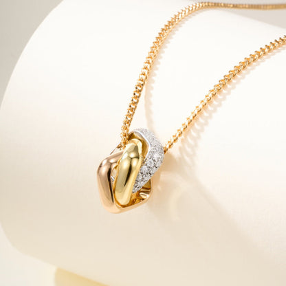 [Raffine]TRINITY CUSHION NECKLACE COLLECTION