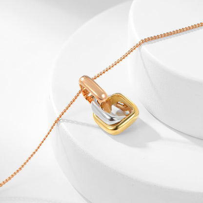 [Raffine]TRINITY CUSHION NECKLACE COLLECTION