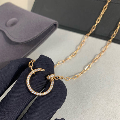 [Raffine]JUSTE NECKLACE FULL DIAMONDS
