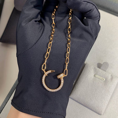 [Raffine]JUSTE NECKLACE FULL DIAMONDS
