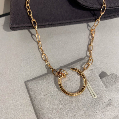 [Raffine]JUSTE NECKLACE FULL DIAMONDS