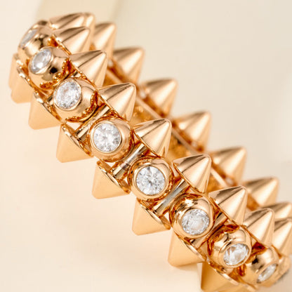 [Raffine]CLASH 6.8MM DIAMOND MEDIUM RING