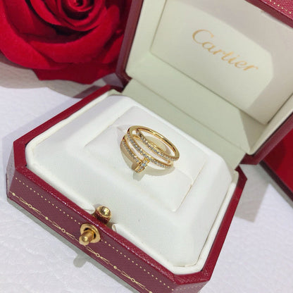 [Raffine]JUSTE RING 4.8MM FULL DIAMOND