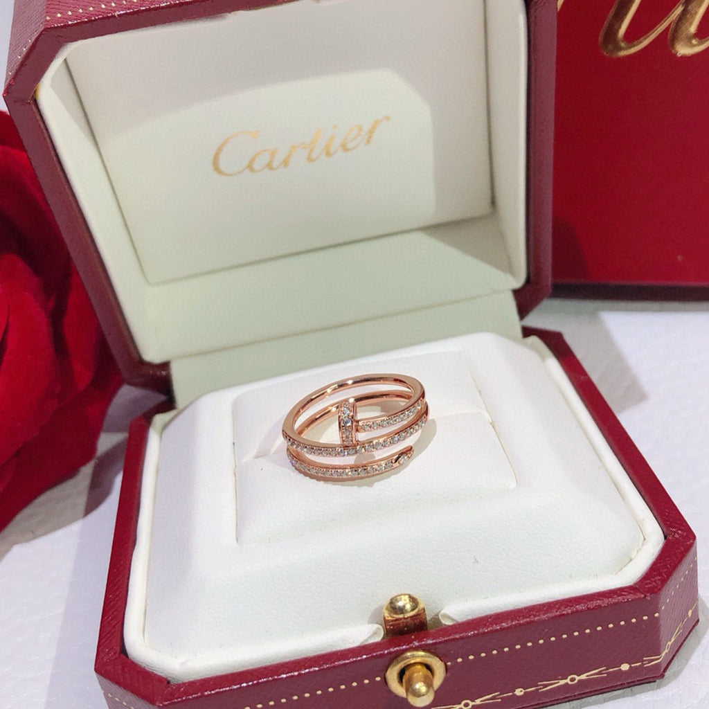 [Raffine]JUSTE RING 4.8MM FULL DIAMOND