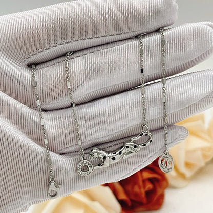 [Raffine]PANTHERE FULL DIAMOND NECKLACE