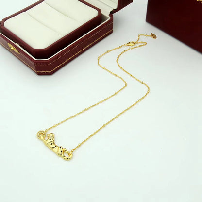 [Raffine]PANTHERE FULL DIAMOND NECKLACE