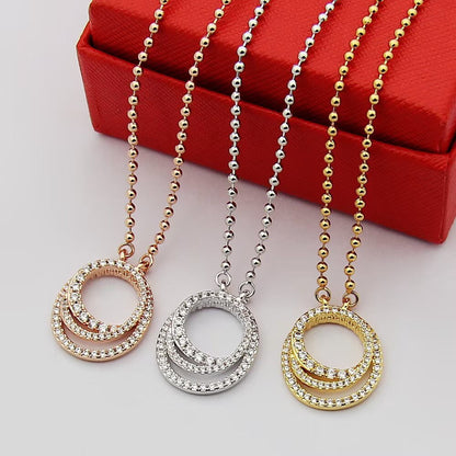 [Raffine]ETINCELLE  FULL DIAMOND NECKLACE