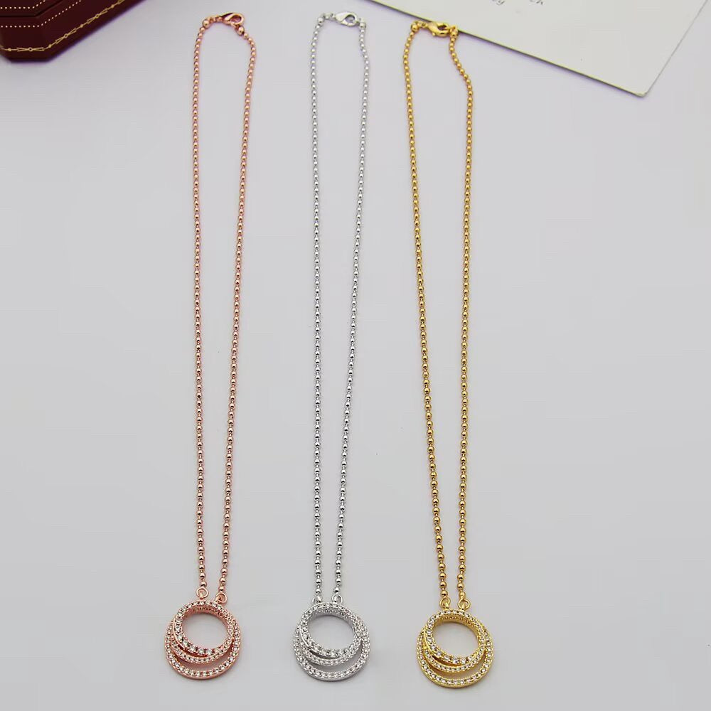 [Raffine]ETINCELLE  FULL DIAMOND NECKLACE