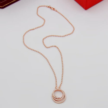 [Raffine]ETINCELLE  FULL DIAMOND NECKLACE