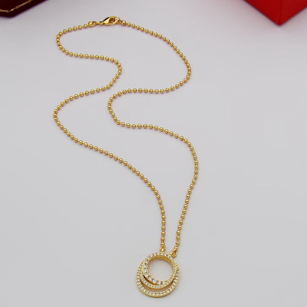 [Raffine]ETINCELLE  FULL DIAMOND NECKLACE