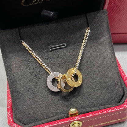[Raffine]LOVE 6 DIAMOND PENDANT NECKLACE