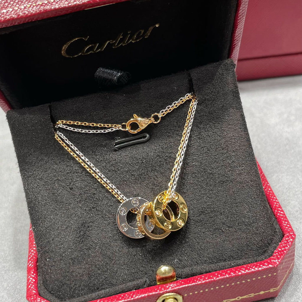 [Raffine]LOVE 6 DIAMOND PENDANT NECKLACE