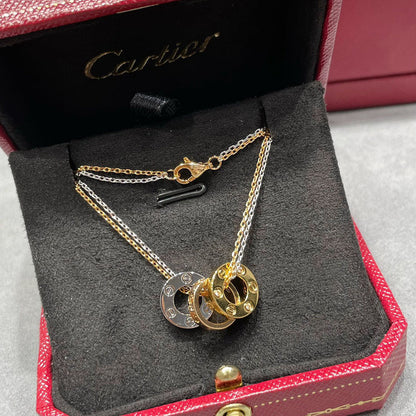 [Raffine]LOVE 6 DIAMOND PENDANT NECKLACE