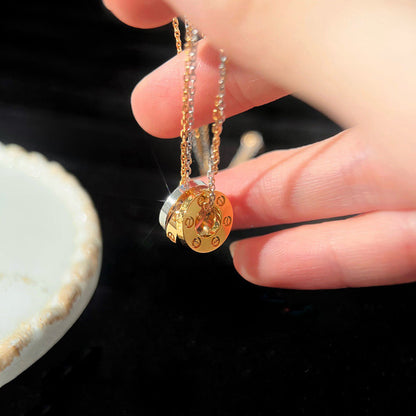 [Raffine]LOVE 6 DIAMOND PENDANT NECKLACE