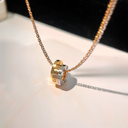 [Raffine]LOVE 6 DIAMOND PENDANT NECKLACE