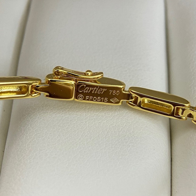[Raffine]PANTHERE HALF DIAMOND ON CHAIN BRACELET