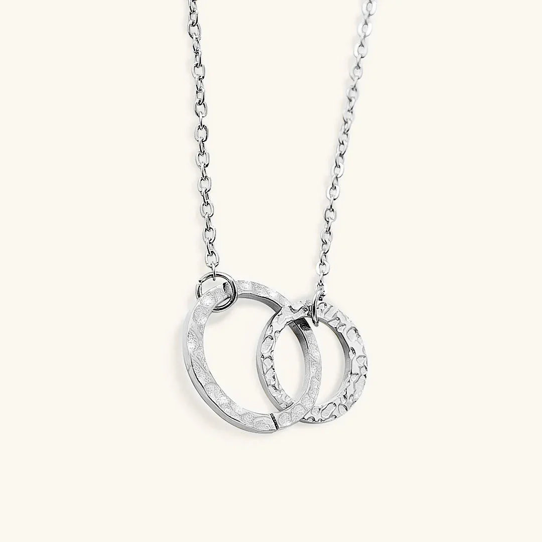 [Raffine]Isabelle Gold Hoop Necklace