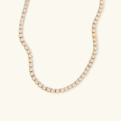 [Raffine]Isolde Diamond Tennis Necklace