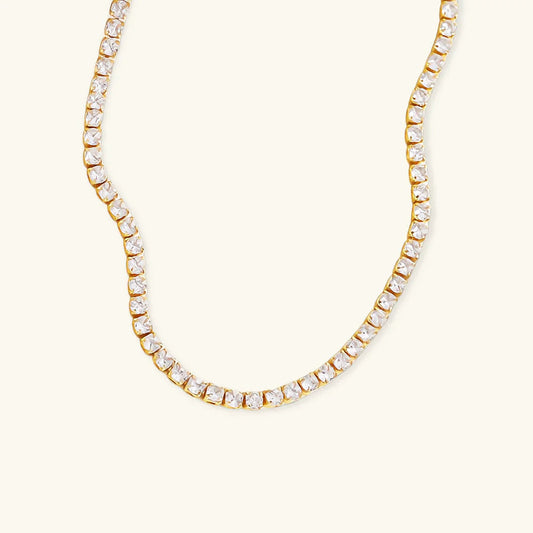 [Raffine]Isolde Diamond Tennis Necklace