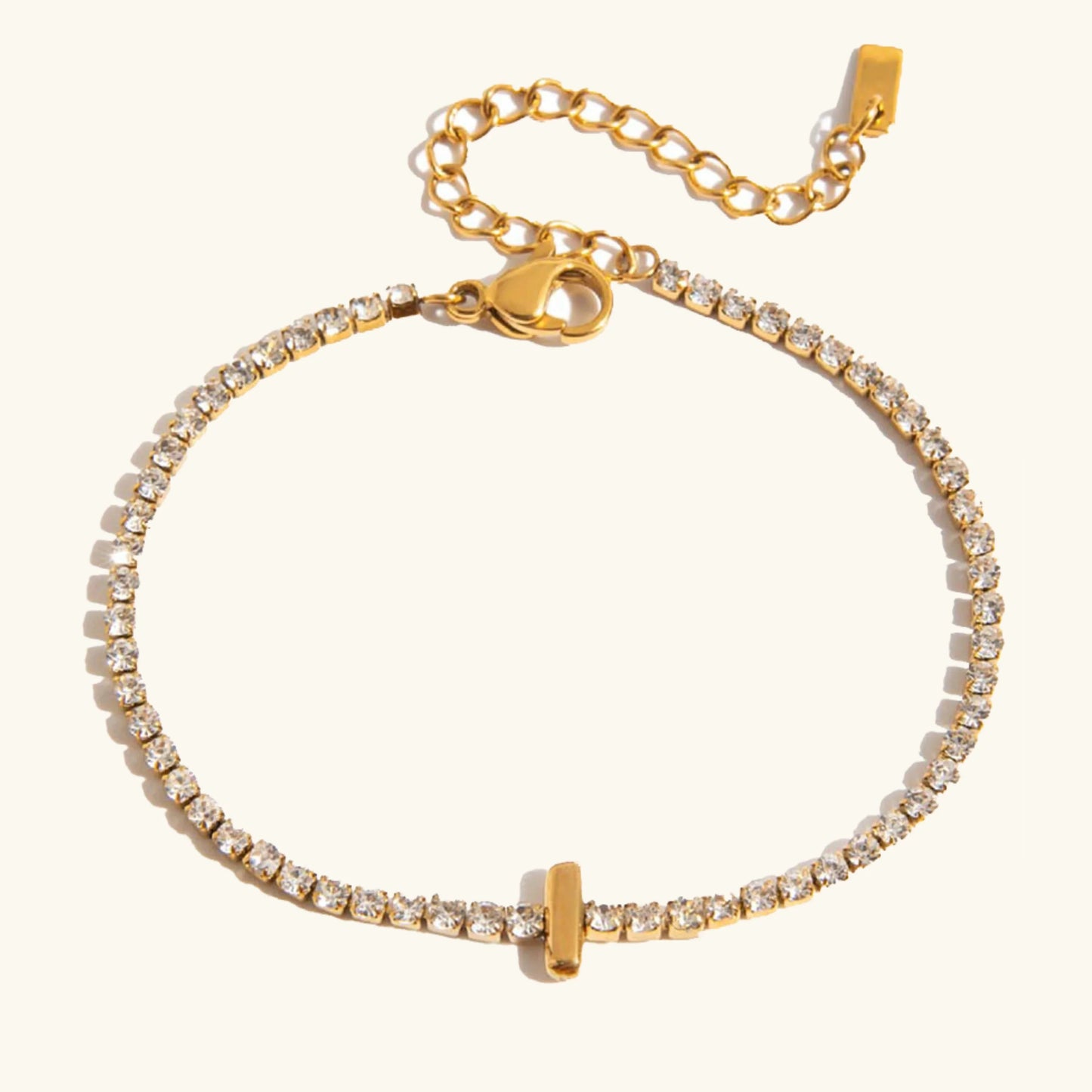 [Raffine]Avaria Bubble Letter Tennis Bracelet