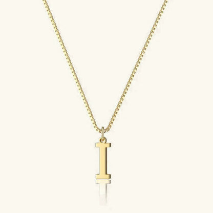 [Raffine]Therese Letter Initial Gold Necklace