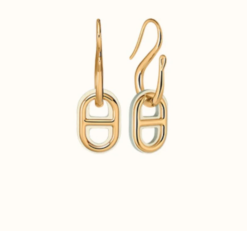 [Raffine]HM O'MAILLON GOLD EARRINGS