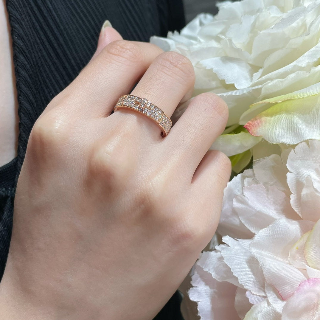 [Raffine]KELLY PINK GOLD DIAMOND RING
